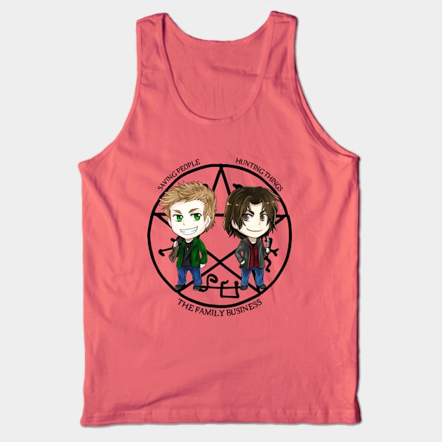 Saving people, hunting things... Tank Top by Yunuyei's Store